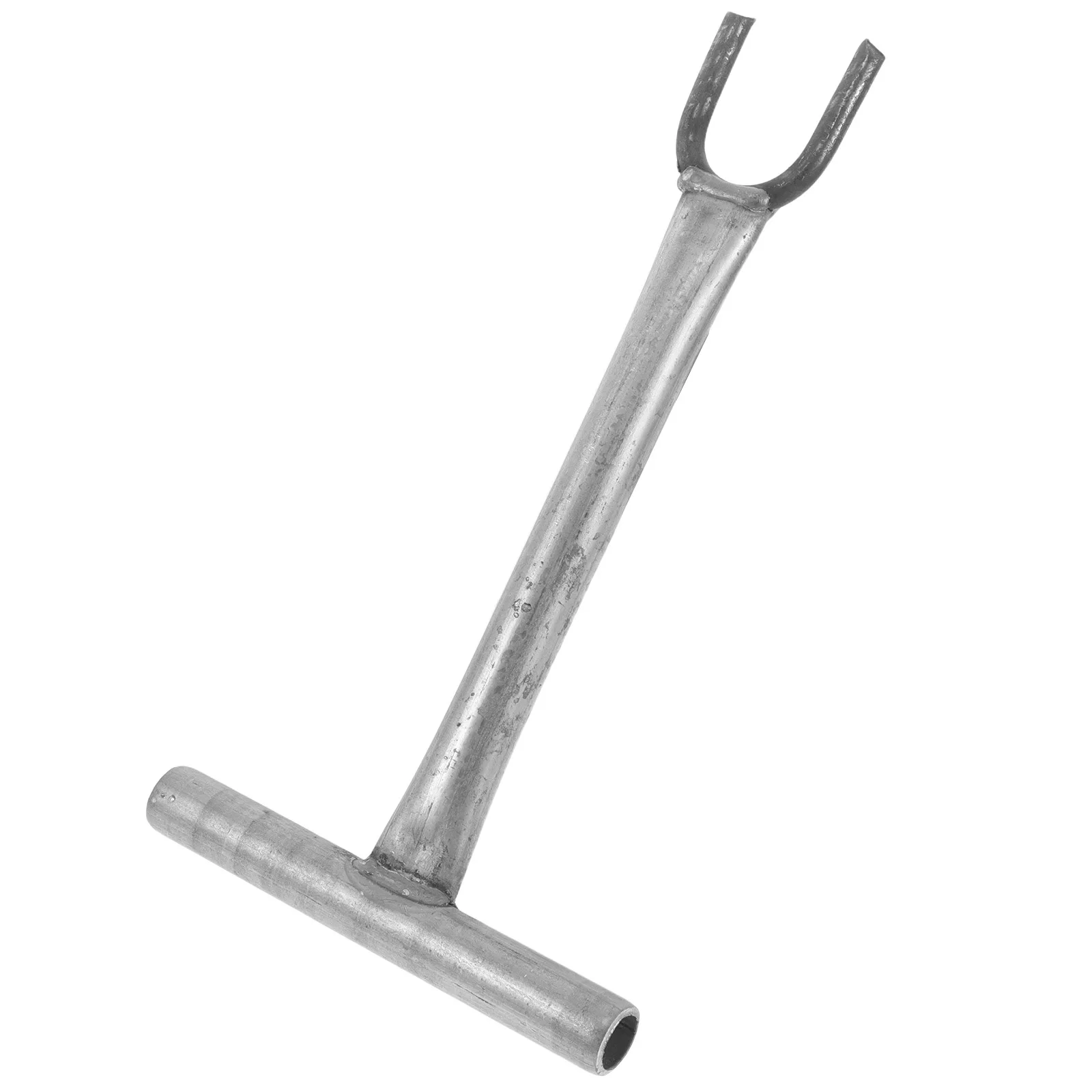 

Water Valve Wrench Tool 27cm Long Handle U-Shaped Valve Wrench Meter Shut Off Tool Cast Iron Clamp Plumbing Maintenance