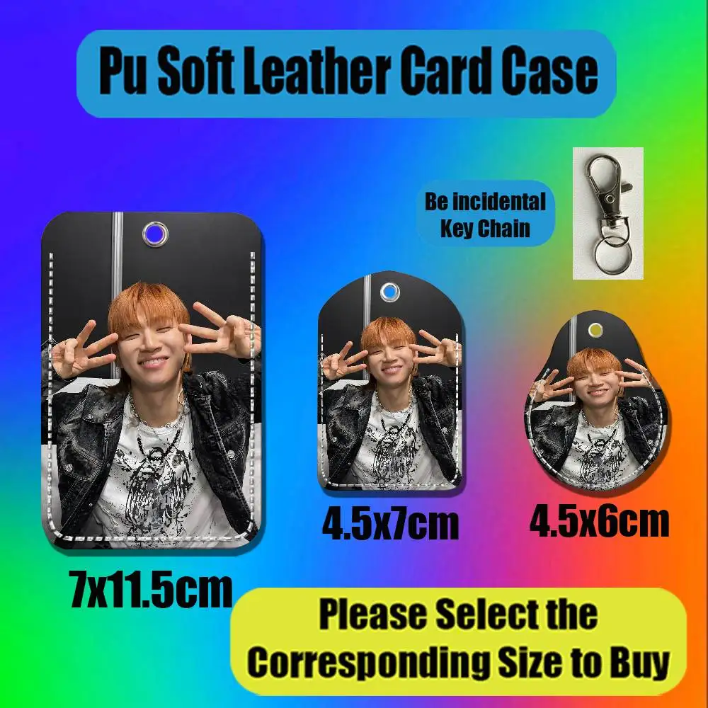 For Kang Daesung For AirTag Case Card Holder Keychain ID Credit Bank Access Badge For Air Tag Case Shell