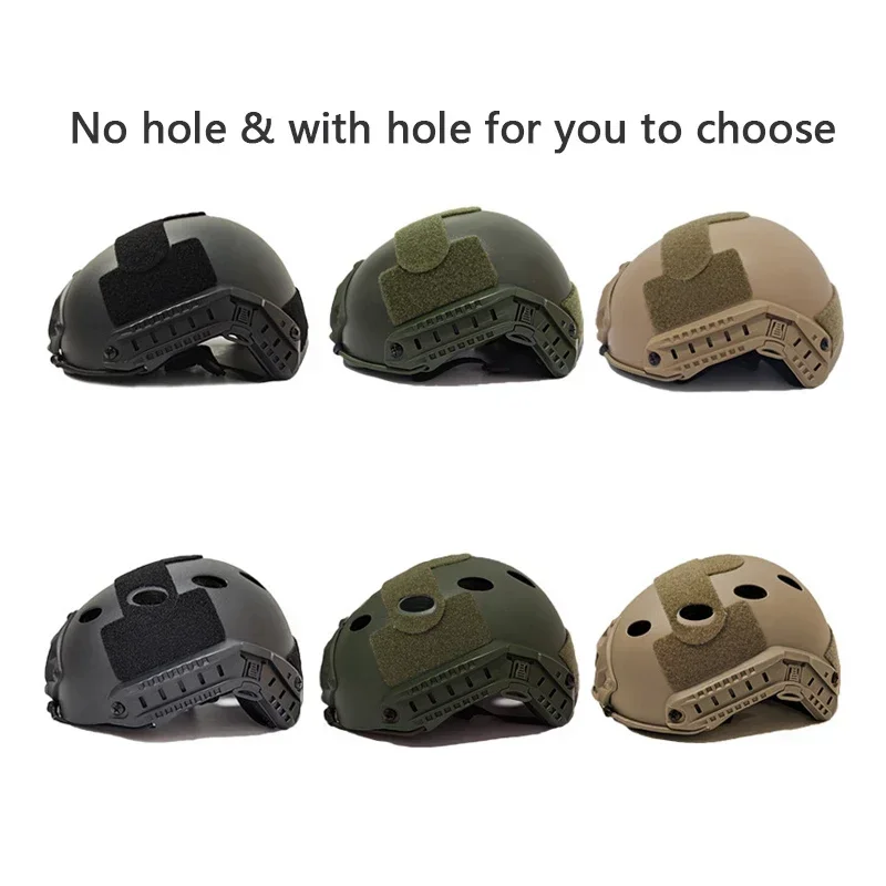 Cascos tácticos Airsoft Fast MH estilo Simple versión rápida equipo de protección para deportes al aire libre juegos de Paintball