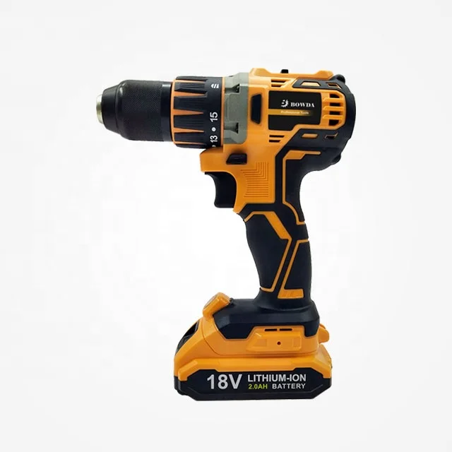 18V/20V Brushless Cordless Drill Lithium Li-ion
