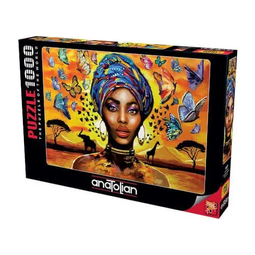 Art 1087 Welcome Women Delightful Woman 1000Pcs Jigsaw Puzzle Anatolian