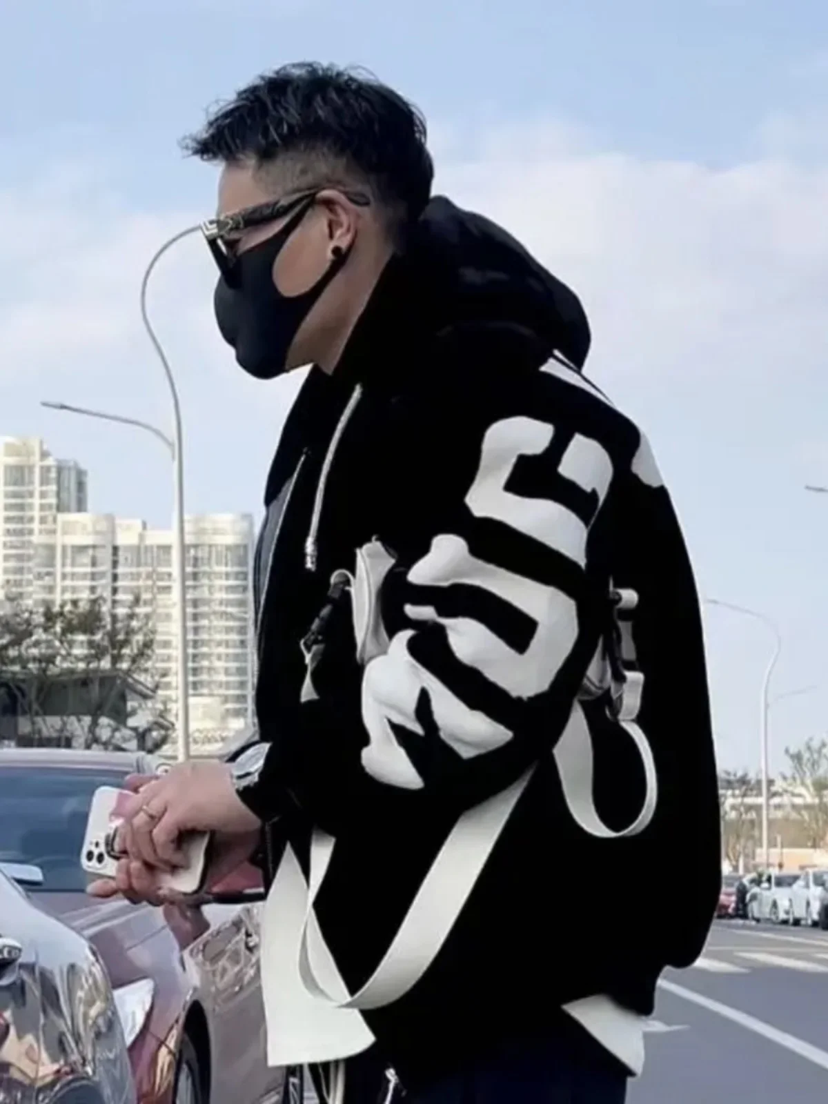 

Men's Faionable Slim Fit Hooded Jaet Autumn Winter Fce Lined Outerwear Youthful Sle Long Sve Zipper Closure Coat