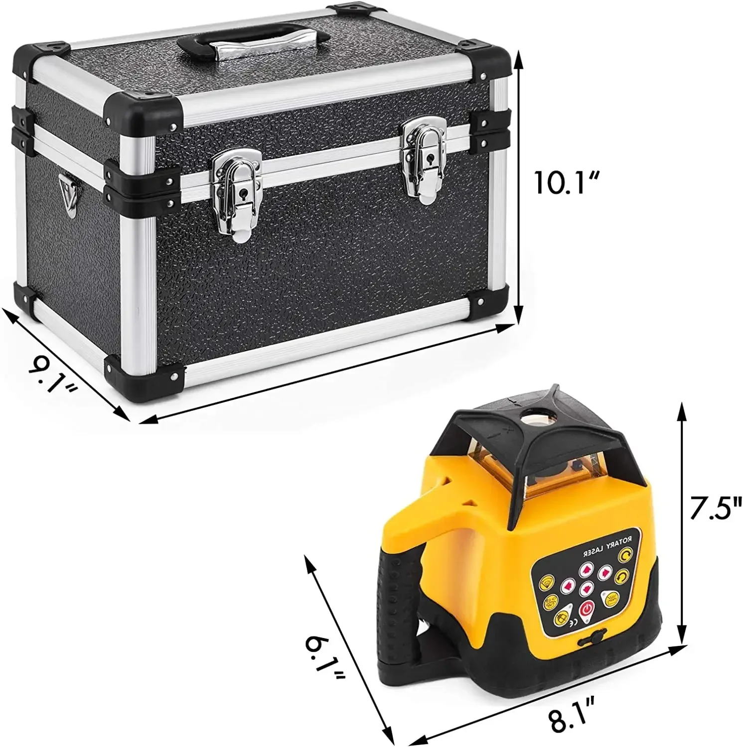 360 Rotary Auto Self Leveling Laser Level Instrument High Precision Laser Measuring Tool For Construction Engineering Decoration