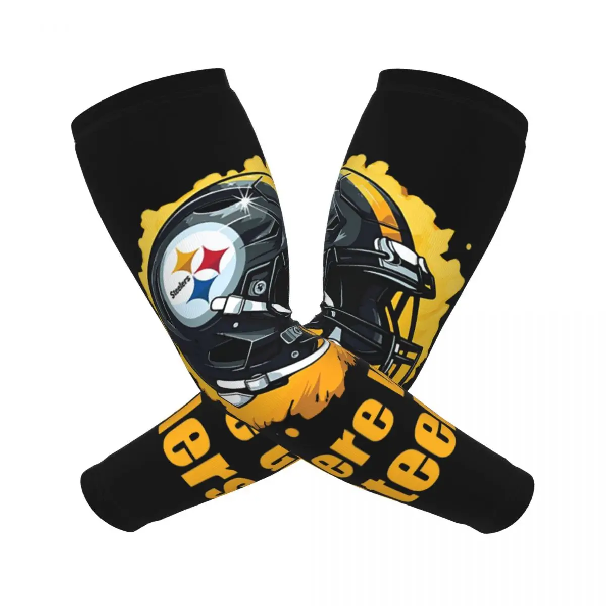 

Steeler Logo Рукава Мужчины Женщины Защита от солнца и ультрафиолета Татуировки Прикрытие Спорт Охлаждение Велоспорт