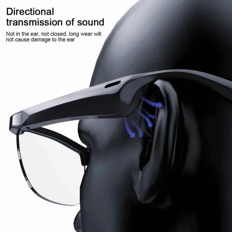 

Smart Glasses Reading Dustproof Headset Motion Drive Gradients Bluetooth Music Sunglasses Directional BT5.0 Audio Glasses