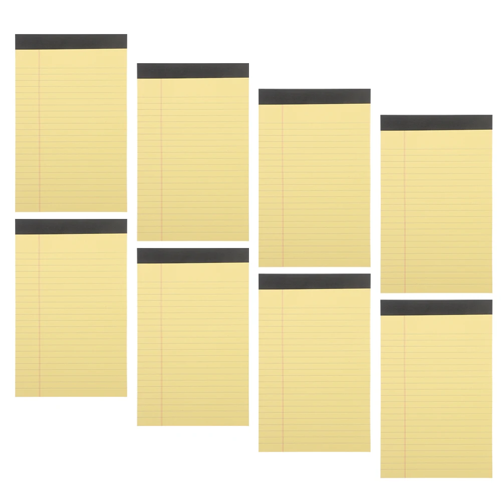

8 Books Notebook Desk Notepad Tearable Paper Daily Planner Office Convenient Portable Memo Student for Students