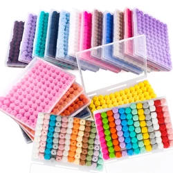 96Pcs/Box 14mm Hexagon Silicone Beads Loose Silicone Beads For Jewelry Making DIY Bracelet Necklace Keychain Accessories