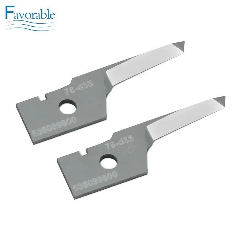 

Teseo 535099800 Cutting Knives M1N 83 SP1B 75 Degree 78-d35 for Leather Material Cutting
