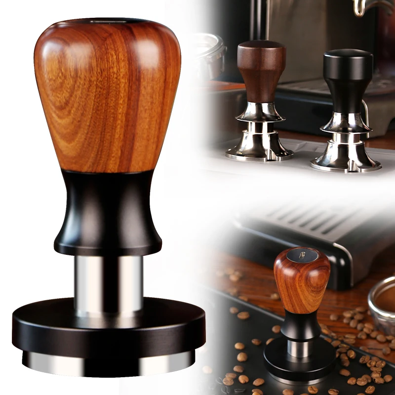 58MM/58.3MM Constant Pressure Coffee Tamper 30lb Espresso Tampers with Calibrated Spring Loaded Professional Barista Tool