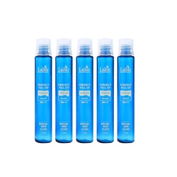 LADOR Perfect Hair Fill-up 5pcs trattamento per capelli alla cheratina riparazione danneggiata a secco trattamento del cuoio capelluto alla cheratina per rendere i capelli lisci e brillanti