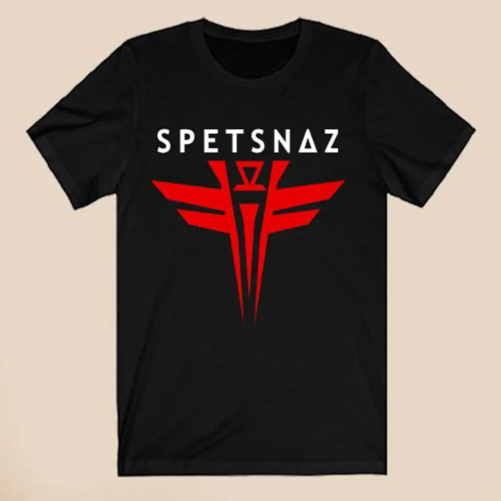 

SPETSNAZ Russian Special Force Men's Black T-Shirt Size S-3XL