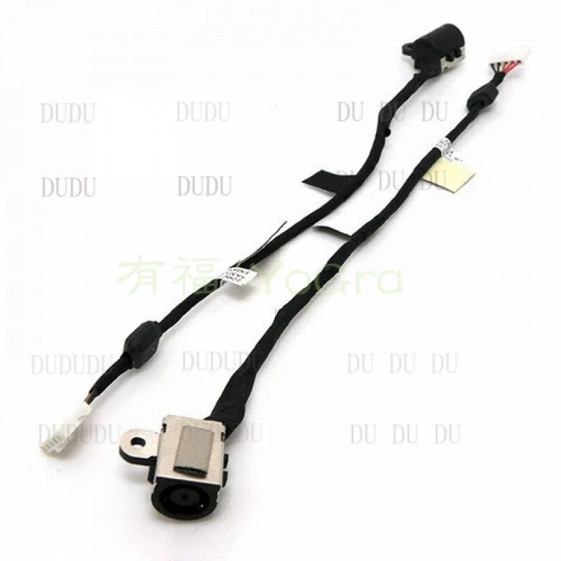 D  DC POWER JACK w/CABLE HARNESS  for Dell Inspiron 15 7000 7537 G8RN8 AC CHARGING PORT
