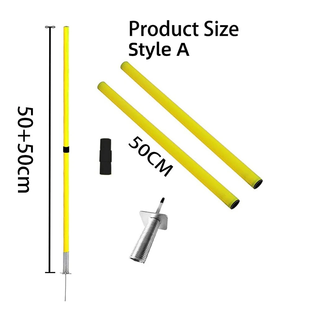Dog Agility Training Poles Slalom Weave Obstacle Trainer Outdoor Puppy Exercise Work Dog Fitness Equipment Pet Supplies