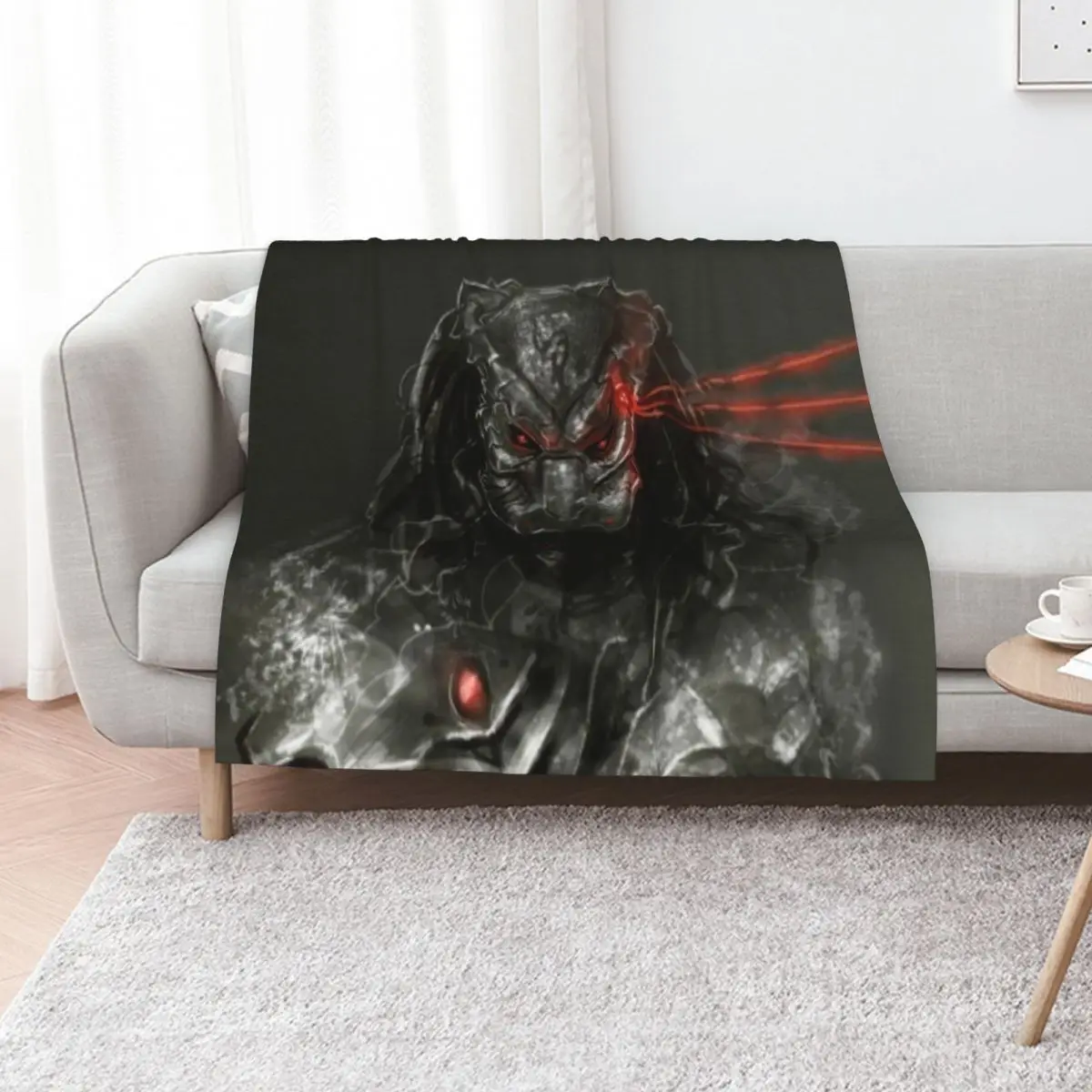 PREDATOR Throw Blanket Designers Plaid Sofa Cute Blankets