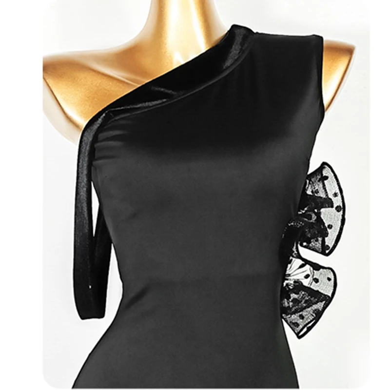 Dance Wear Bodysuit Women Tops for Ballroom Urban Dance Dresses Waltz Latin Dancing Dress Stand Flamenco Stage Costume D1385