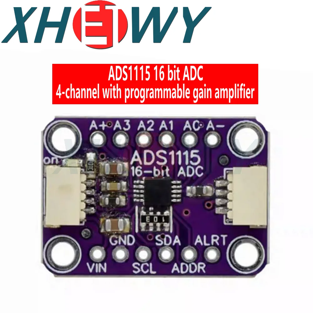 ADS1115 16-bit ADC- 4-channel with programmable gain amplifier -STEMMA QT/For Qwiic