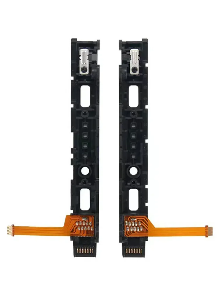 Rail coulissant droit et gauche avec câble flexible, pièce de rechange pour Console Nintendo Switch, accessoires JoyCon NS, 1/2 pièces