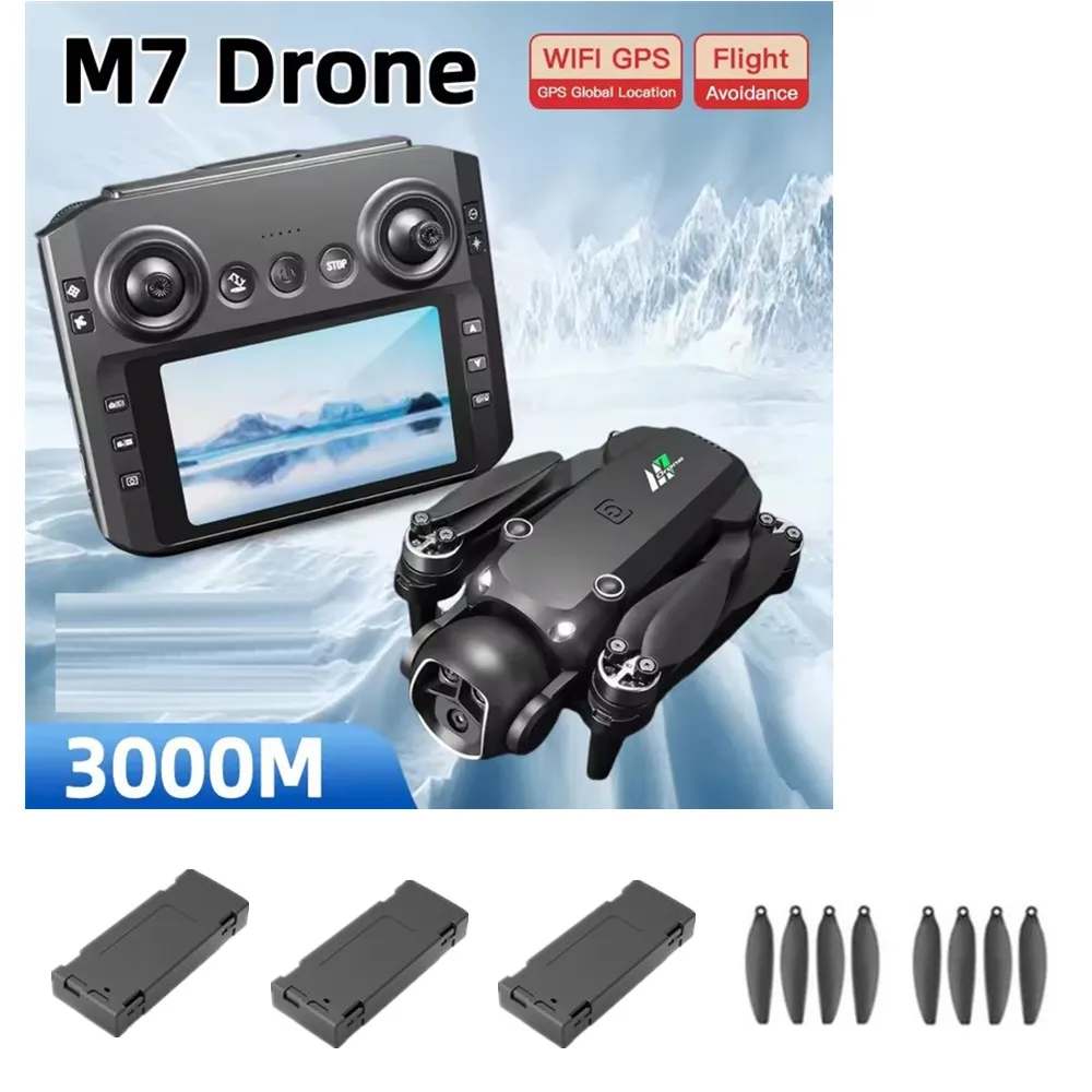 

M7 Drones Accessories M7 Drone Battery 3.7v Battery / Propeller Maple Leaf / For M7 Drone