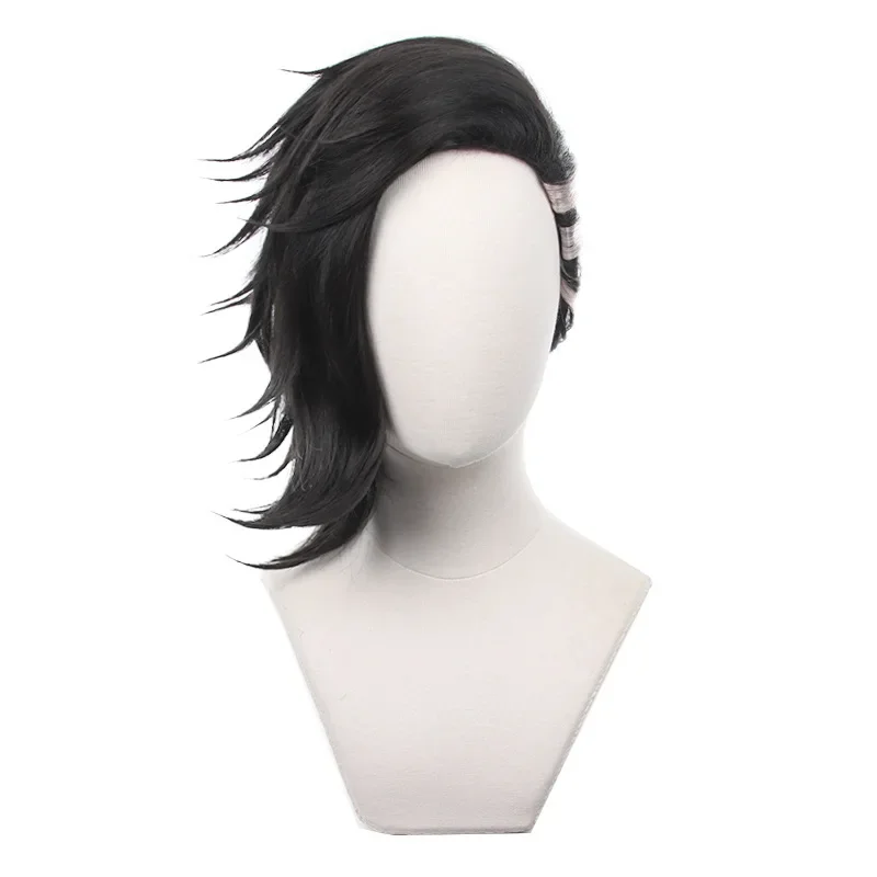 Tokyo Revengers Koko Cosplay Wig Anime Kokonoi Hajime Black Short Heat Resistant Wig Hajime Kokonoi