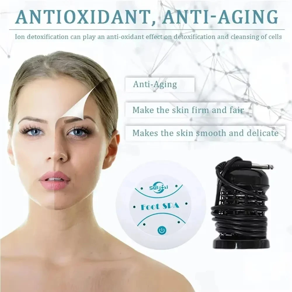 Detox Ion Elettrico Piede Spa Bagno Massaggiatore Macchina Pediluvio Pulizia Pediluvio Vibrazione Whirlpool Cura Array Aqua Terapia di Salute