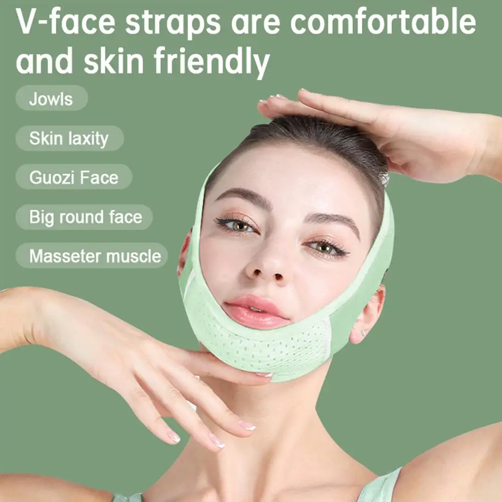 Chin Strap For Sleeping Face Slimmer Lift Mask Bandage Adjustable Chin Strap V-face Reduce Edema Jawline Shaper Face Lifting Mas