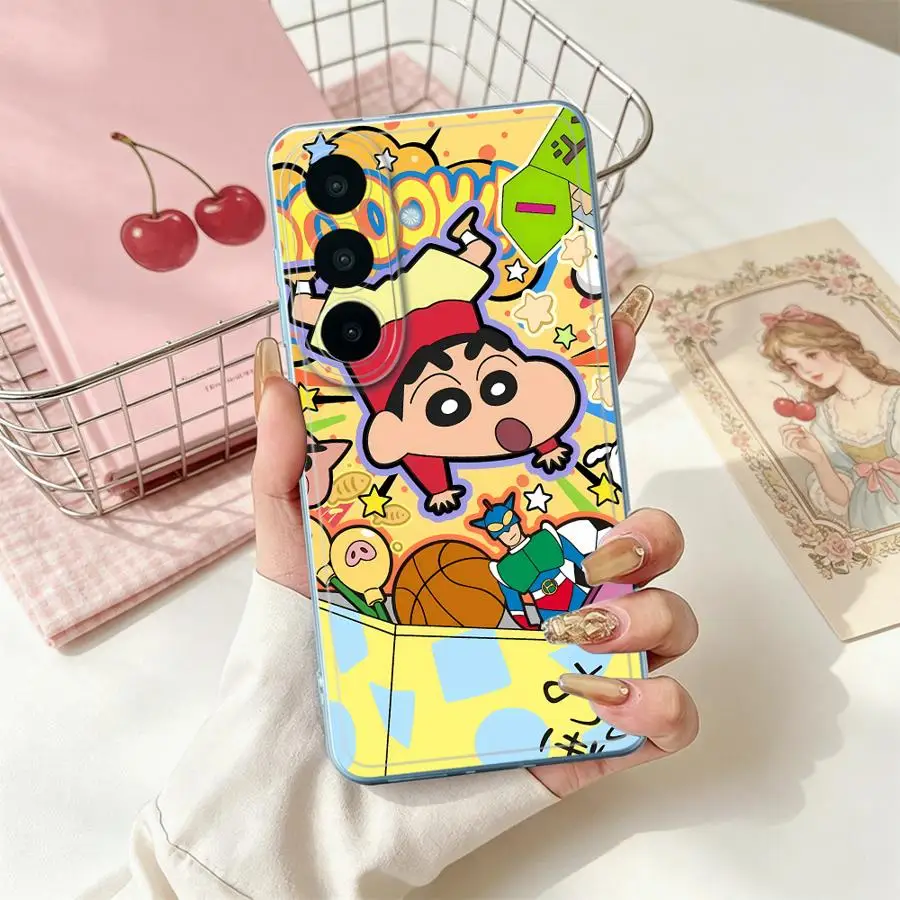 Gift Crayon Shin Chan Case for Samsung Galaxy A57 A26 A24 A52 A37 A14 A16 A55 A23 A25 A51 A36 A13 Phone Cover A56 A27 A34 A35