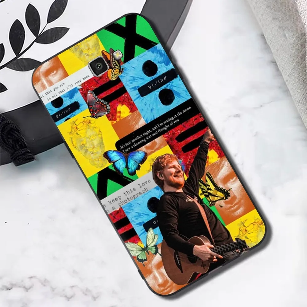 E-Ed Sheeran UK Singer Phone Case For Samsung S 9 10 20 21 22 23 30 23 24 plus lite Ultra FE S10lite Fundas