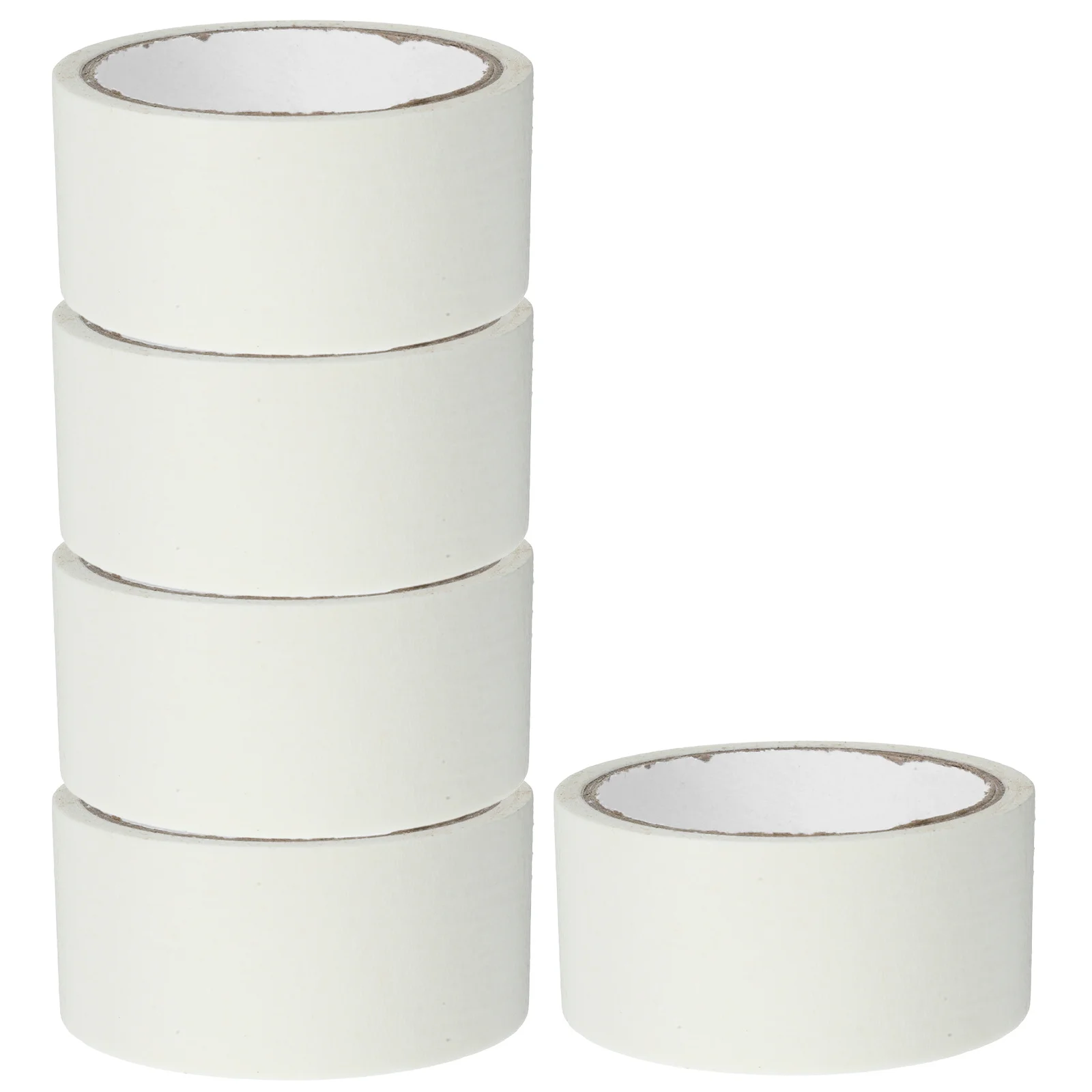 شريط طلاء بطول 20 مترًا، خالٍ من بقايا اللف، سهل الاستخدام لطلاء الجدران والإبداع الفني، شريط رسام، شريط رسم أبيض، #1