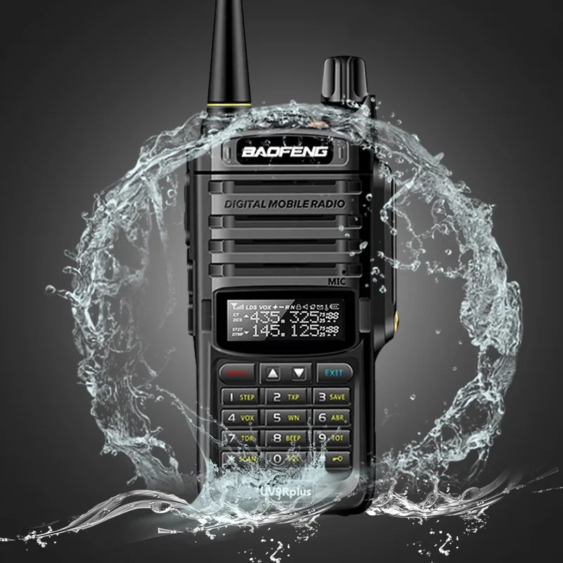 Bao feng UV-9RPLUS 8W walkie talkie long range amateur radio two way radios powerful Wireless set for hunting