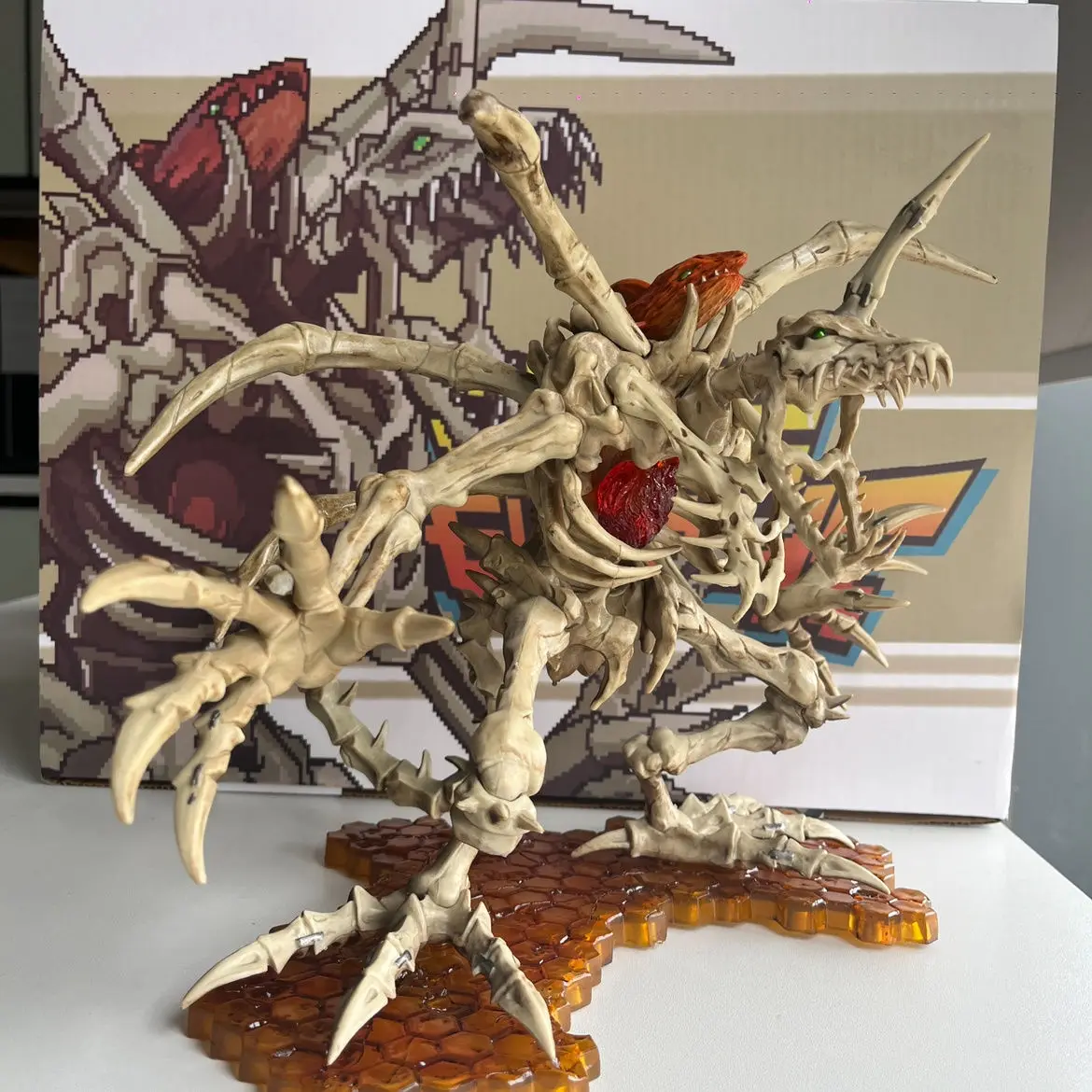 

Digimon Adventure Anime Characters Periphery Skull Greymon Limited Edition 30cm Large Statue Figure Model Ornaments Toys Gifts