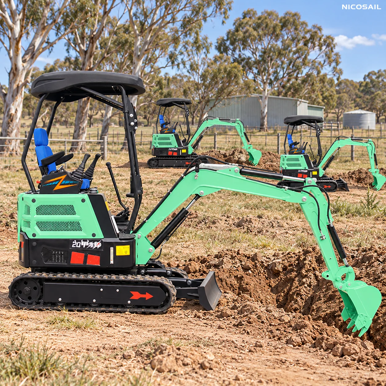 Professional 2.0t Crawler Excavator for Heavy Earthmoving Quarry Operations and Large Scale Construction Work