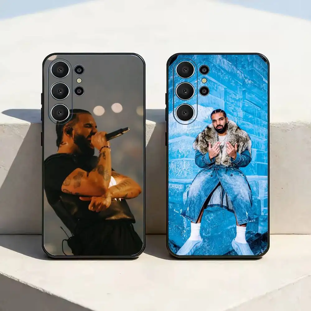 Drake Hot Singer Rapper Phone Case Black Silicone Soft For Samsung S25,S24,S21,S22,S23,S30,Ultra,S20,Plus,Fe,Lite