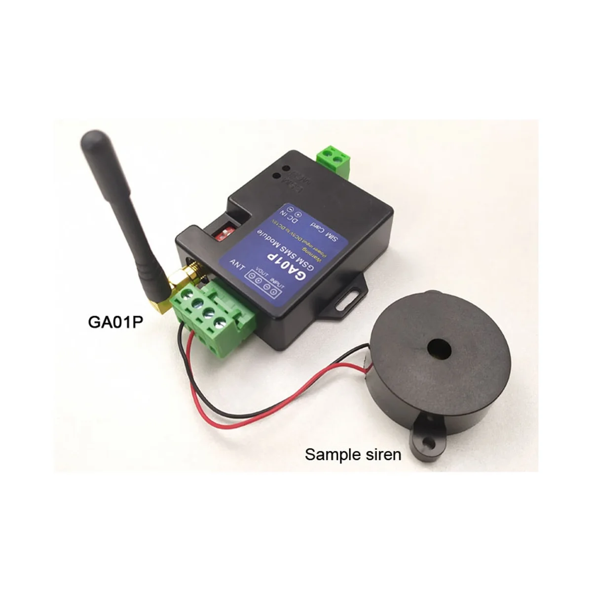 Ga 01P Automaat Gsm Alarmbox Ondersteuning Stroomuitval Alarm Alarm Ingang Één Alarm Voltage Output