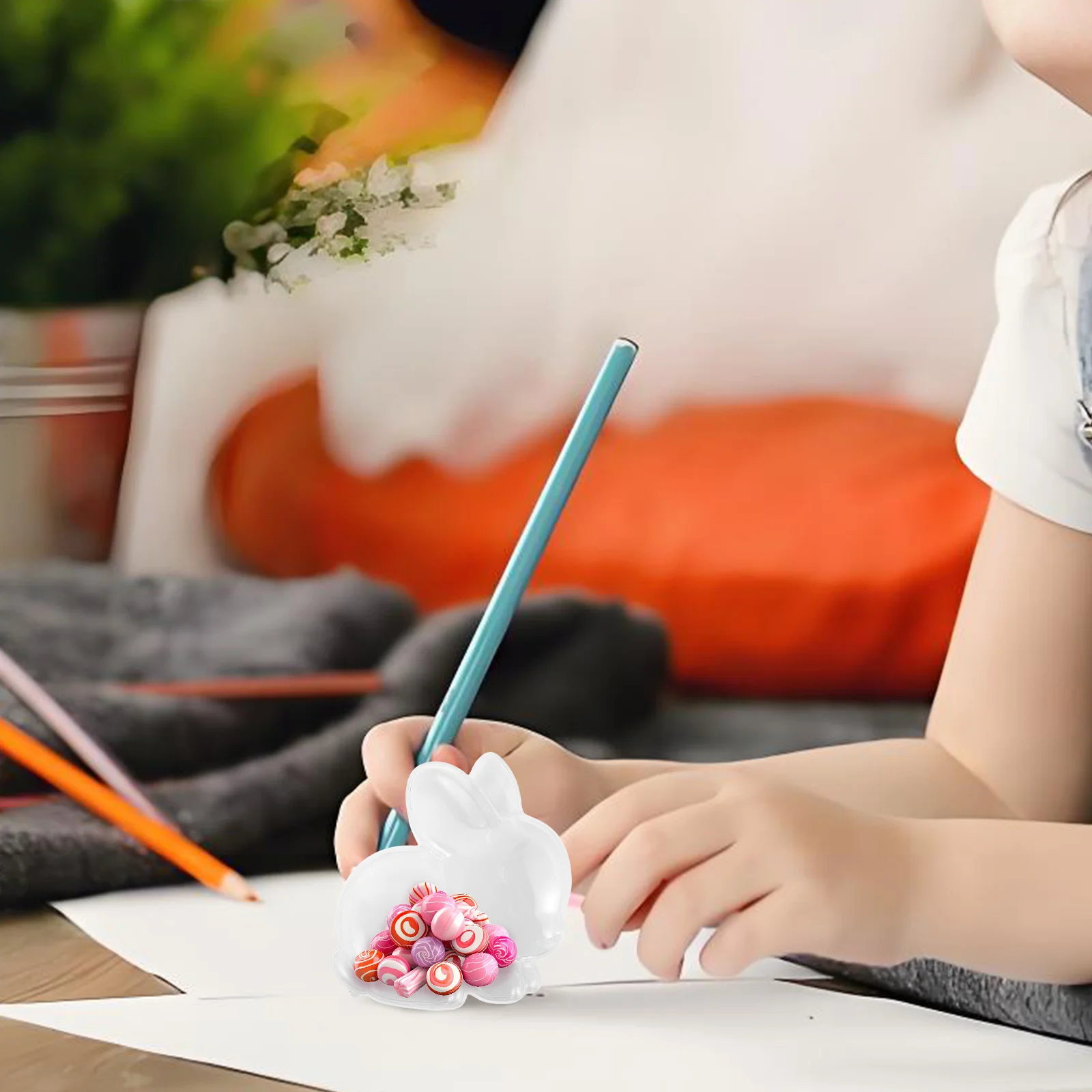 

12Pcs European Style Wedding Candy Box Rabbit Shaped Present Packaging Empty Party Birthday Favor Sweets Goodie Boxes