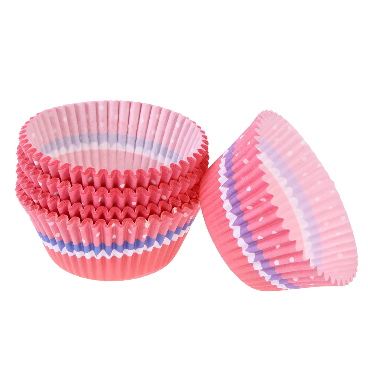 

100 Pcs Paper Baking Cups Cupcake Wrappers Liners Muffin Cases Cake Cup Party Favors (Red) cupcake liners