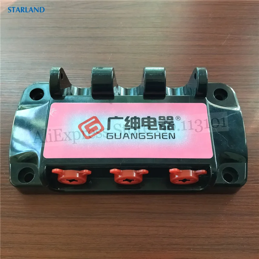 Special Black Front Valve Block Panel New Fittings Of Guangshen Soft Ice Cream Machines Ice-Cream Makers Spare Part Replacements