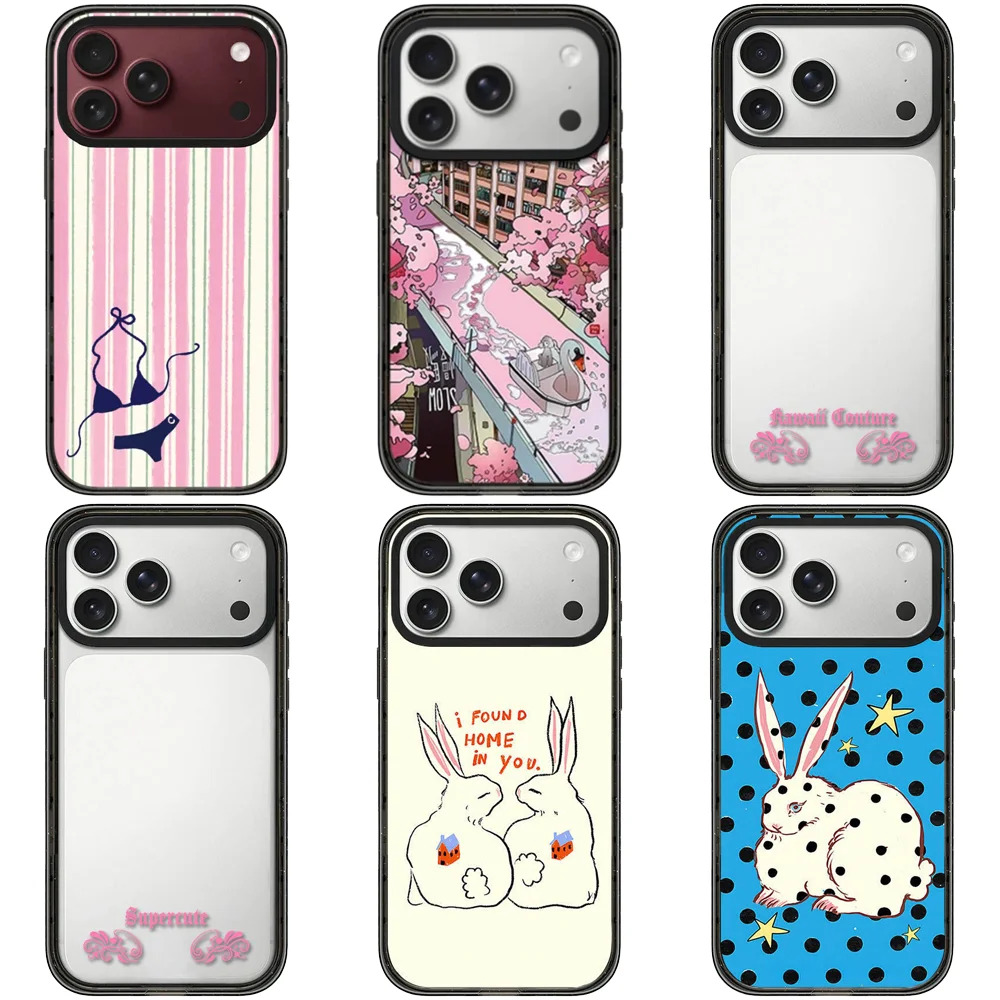 6100426 Impact Black Border Magnetic Case: Compatible with IPhone 18 17 16 15 14 13 Pro Max 17 Air