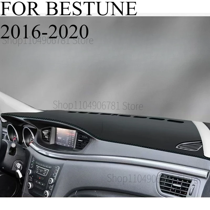 FOR BESTUNE 2016-2020 Car Dash Mat Dashmat Dashboard  Cover Sun Shade Dash Board Cover Carpet  Accessories