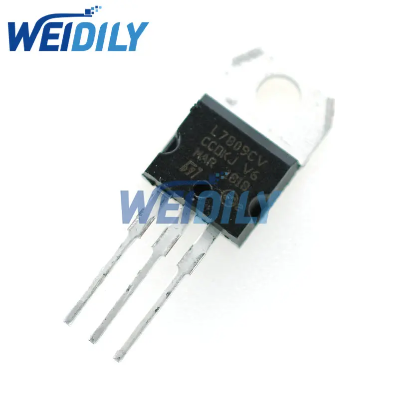 5PCS Transistor Voltage Regulator L7805 L7806 L7808 L7809 L7810 L7812 L7815 L7818 L7824 LM317T L7805CV L7812CV TO-220 Triode