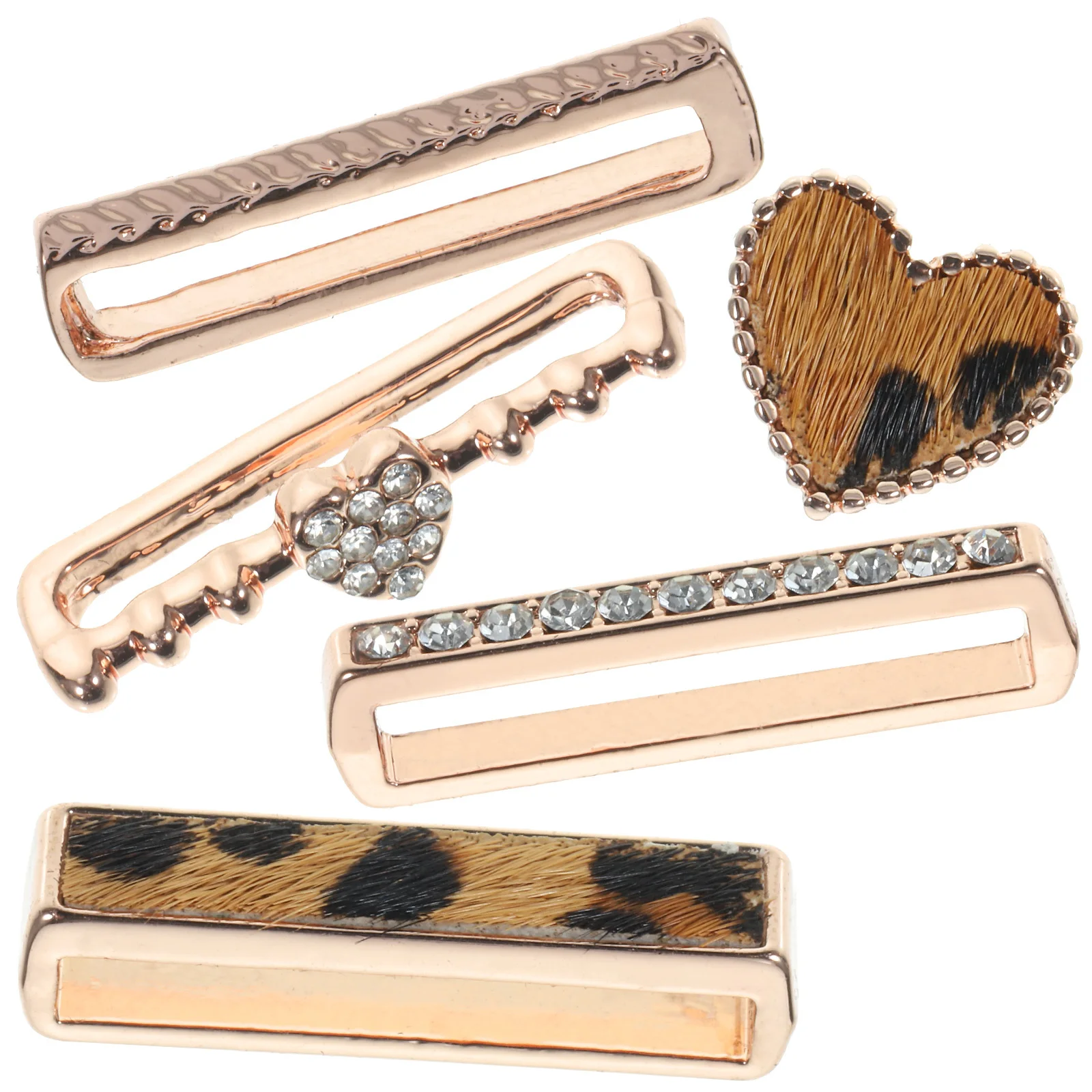 

1 Set Watch Decorative Rings Metal Craftsmanship Bling Charms For Women Watch Band Accessories Fashion Strap Ornament Jewelry