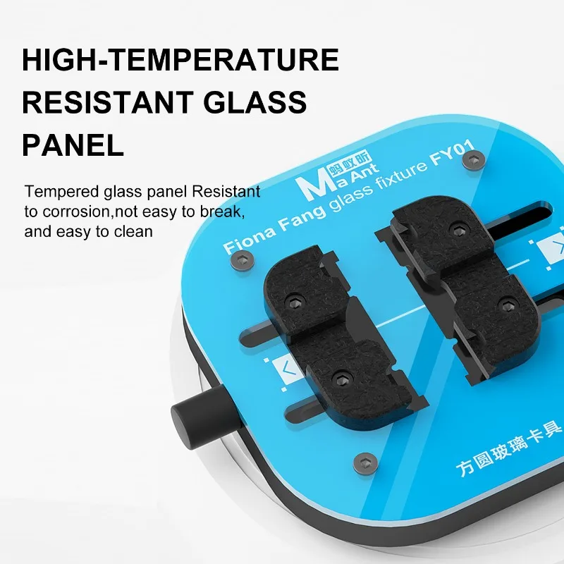 MaAnt FY01 Glass Clamp Precision Repair Tools kit set for SmartPhone Motherboard CPU Multi Chip High Temperature Resistant Clamp