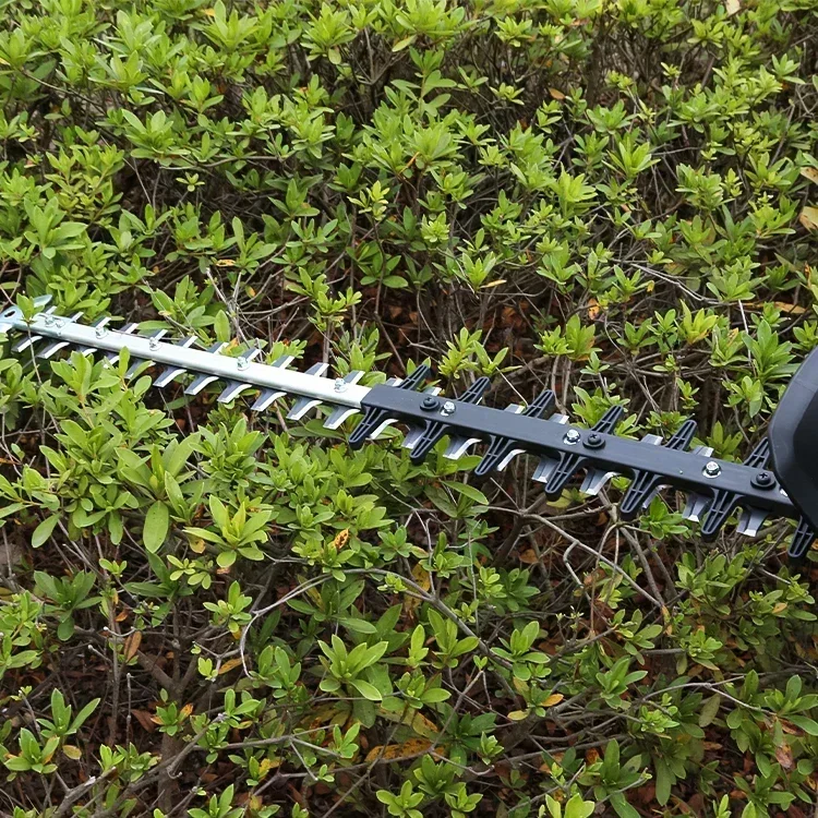 2024 New arrival Brushless Motor 750mm Extend Long Cutting blade Durable hedge trimmer for commercial use