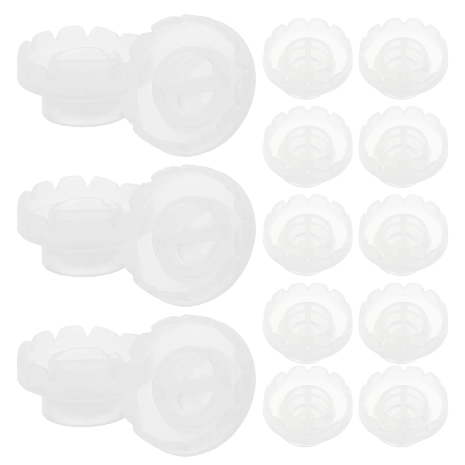 

200Pcs Eyelash Blooming Holder Cups Quick Volume Lash Glue Tray False Eyelash Organizer Supplies for Grafting Lash Extensions