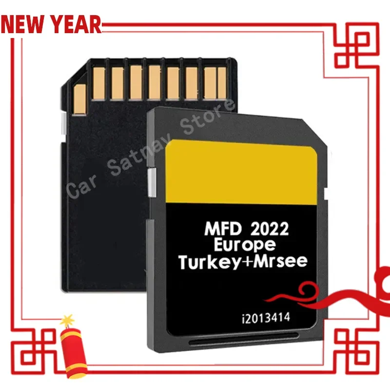 Europa SD Card Maps for Ford MFD System Europe 2022 V11 Latest GPS Version Software