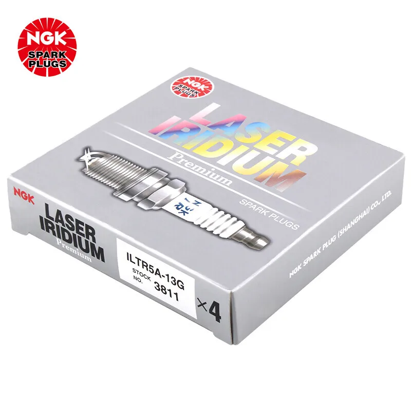 NGK Iridium Platinum Spark Plug ILTR5A-13G 3811 for horse 3/5/6/8 Pentium Ford Mondeo（4PCS)