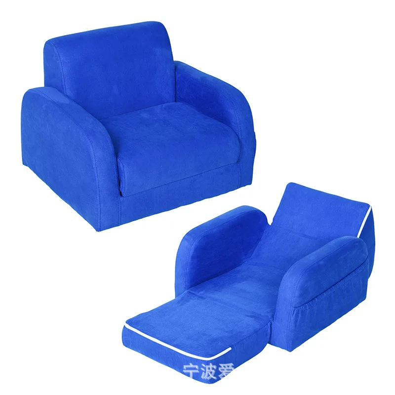 

Amazon индивидуальный производитель замшевый детский складной диван детский стул для обеденного перерыва диван для чтения табурет встроенный