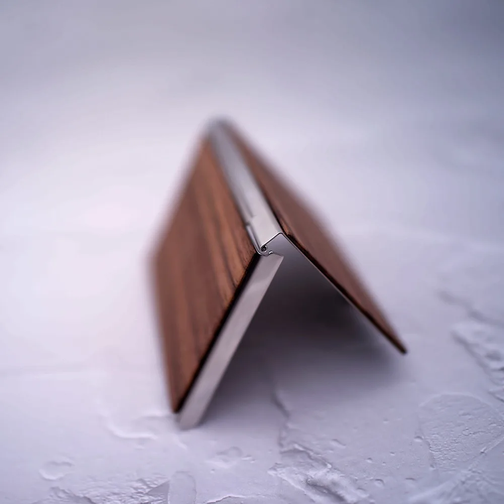 Wooden Business Card Box Clip Company Meetings Advertisements Business Card Holders Gifts Exhibition Business Card Box