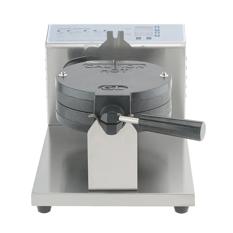 Multi Functional Custom Logo Waffle Cone Maker Electric Ice Cream Waffle Cone Maker Machine Commercial
