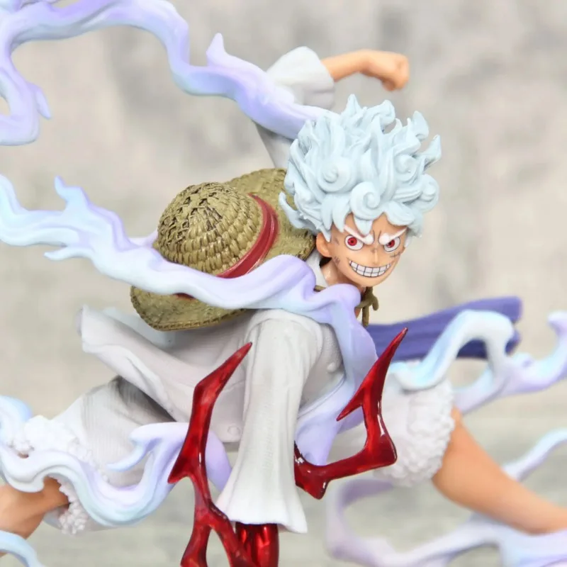 18cm Niezdejmowane Figurki Anime Bóg Słońca Nica Luffy Dekoracja Prezent Przebudzenia Model Akcji Kolekcja Pvc Statuetka Ozdoba Lalka Zabawka