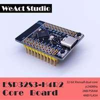 WeAct S3 Mini WIFI Bluetooth IOT Board based ESP32-S3FH4R2 ESP32-S3 4MB FLASH 2MB PSRAM MicroPython  Compatible